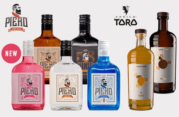 Gin Piero e Liquori Toro